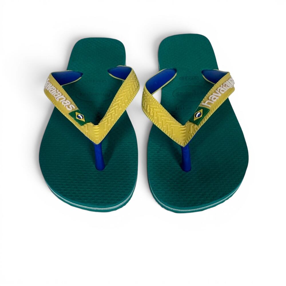 Havaianas Brasil Mix Flip Flop Sandals – Kids Size 13C/1Y